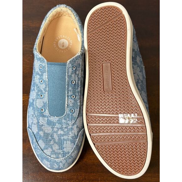 Revitalign Orthotic Canvas Slip-Ons - Santa Margarita Bloom Size 7.5 - Picture 3 of 8